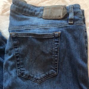 Joe’s Boyfriend slip crop denim
